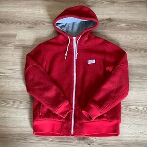 SILAS Red Fleece JAcket